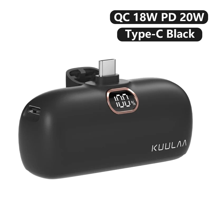 KUULAA 5000mAh Mini Power Bank