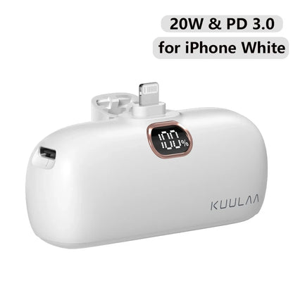 KUULAA 5000mAh Mini Power Bank