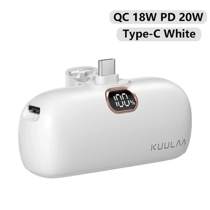 KUULAA 5000mAh Mini Power Bank