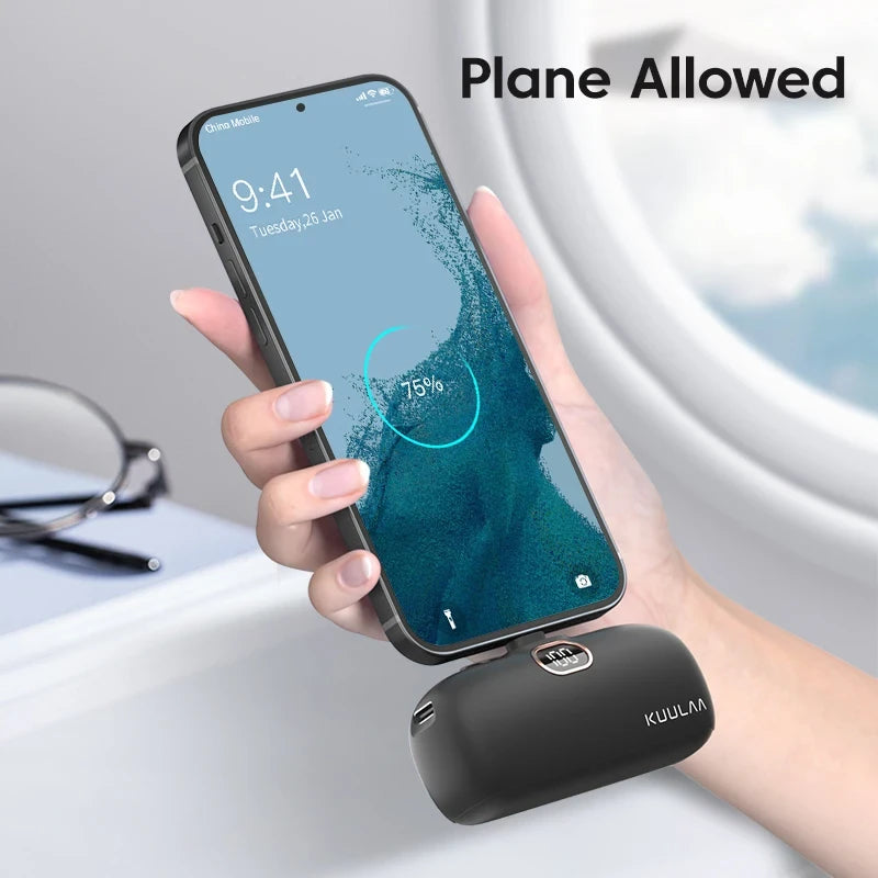 KUULAA 5000mAh Mini Power Bank