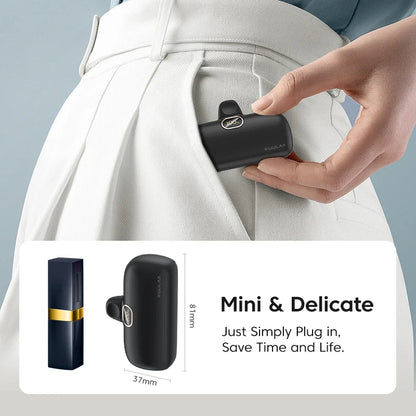 KUULAA 5000mAh Mini Power Bank
